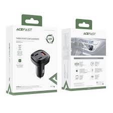 Ace Fast three port car charger 66w B3