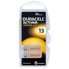 DURACELL HEARING AID 13