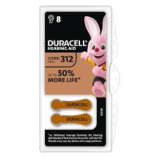 DURACELL HEARING AID 312