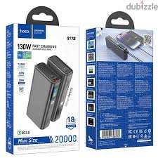 HOCO POWER BANK 130W 20000MHA Q17B