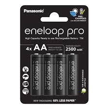 PANASONIC 2500MAH AA RECHARGEABLE
