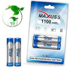 MAXUSS 1100MAH RECHARGEABLE