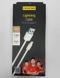 PISEN CABLE LIGHTNING 3M